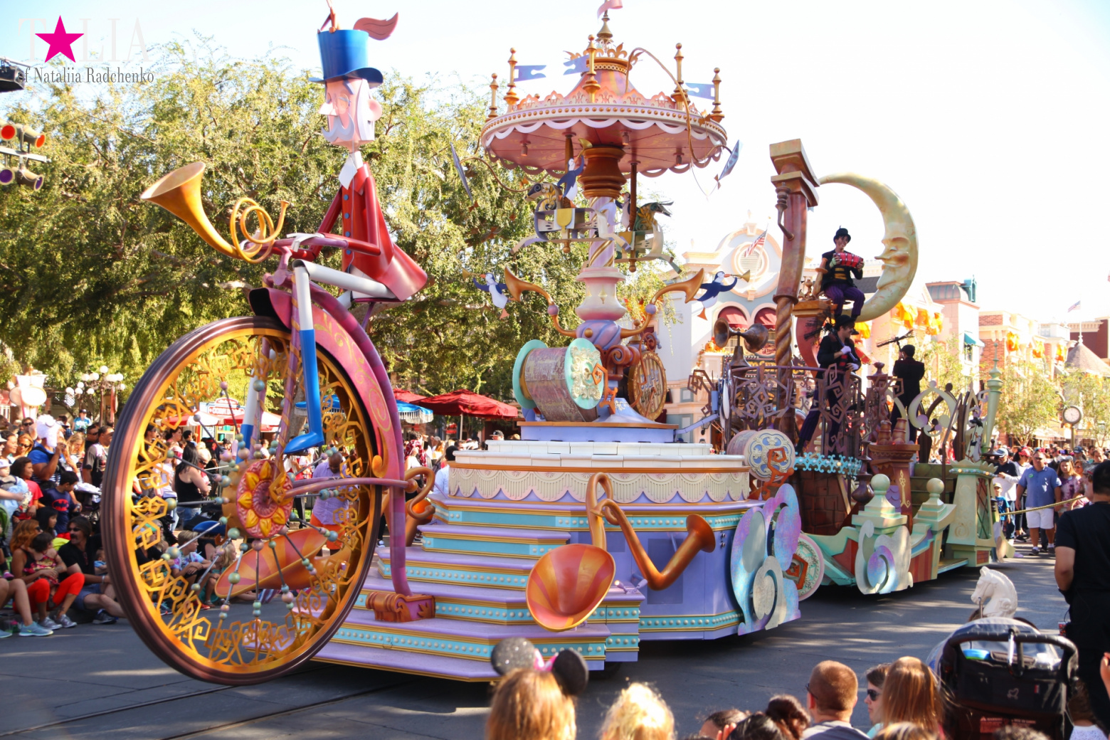 Mickey's Parade in Disneyland Park of California (Anaheim, Los Angeles)